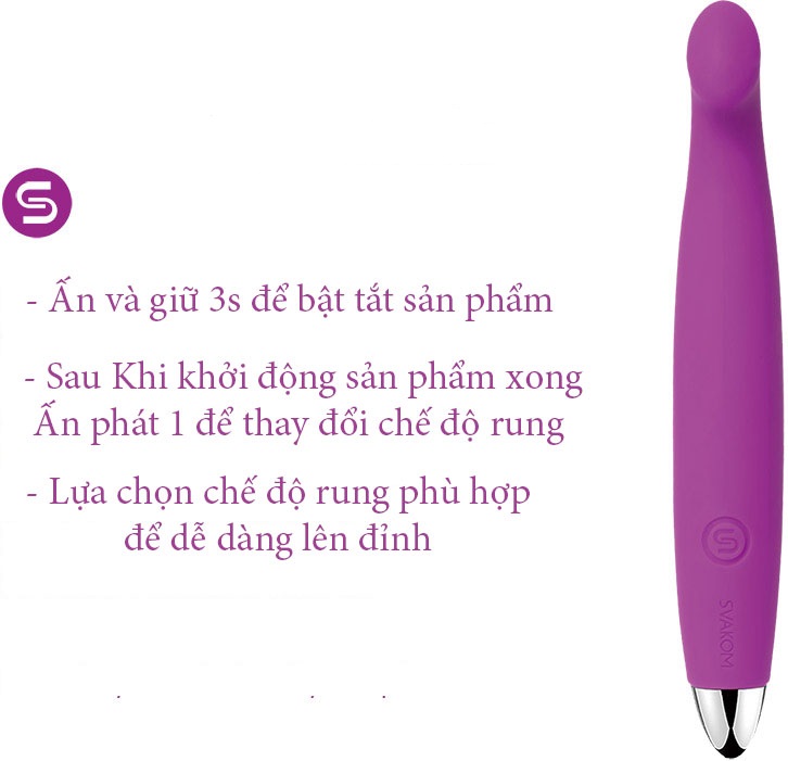 Que Rung Mini Svacom Sara USA Cao Cấp Kích Thích Cực Mạnh