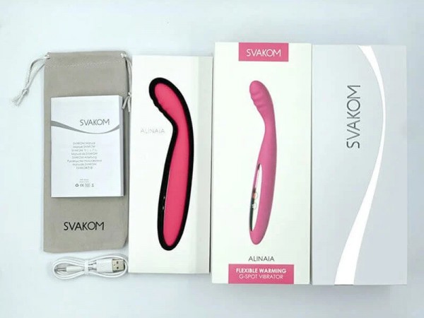 Massage Mini Điểm G Rung Mạnh 25 Chế Độ Kèm Sưởi Ấm Cao Cấp SVAKOM