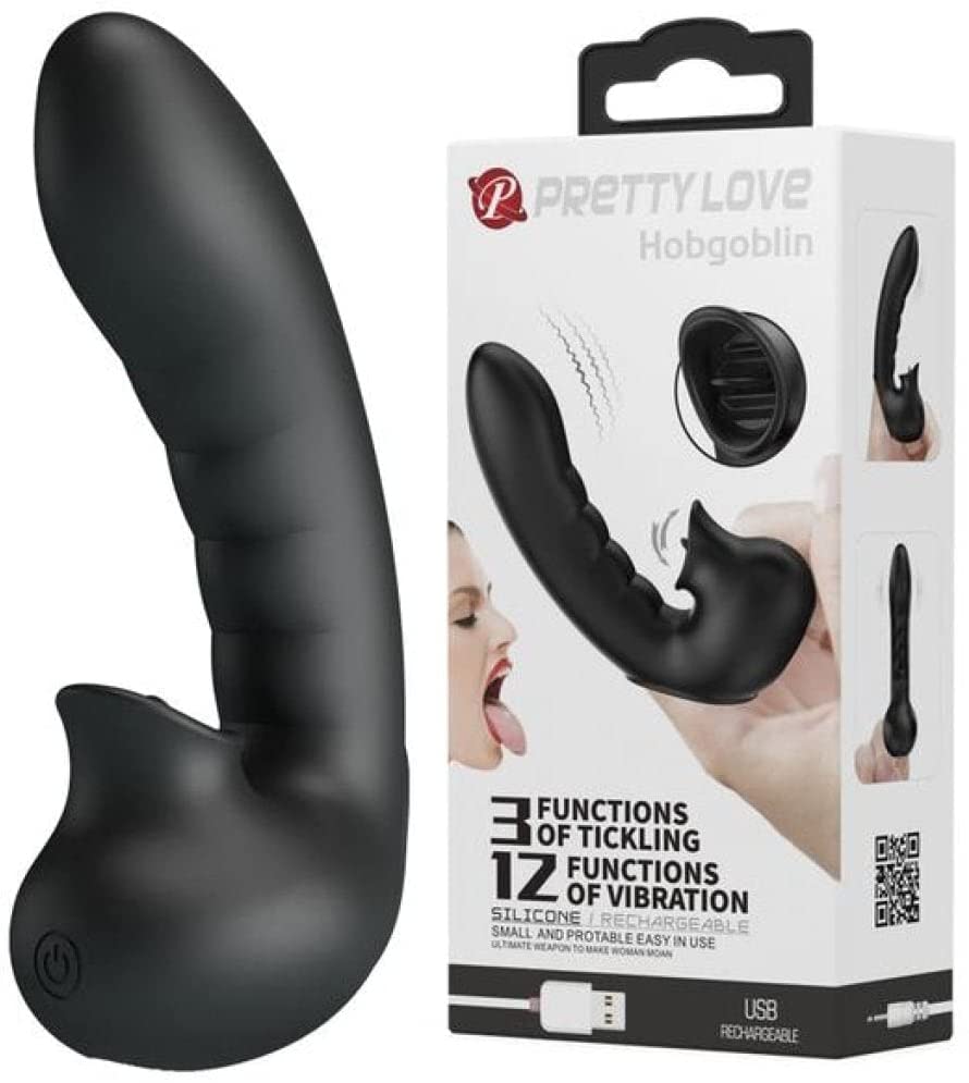 Ngón Tay Rung Mạnh Nhánh Liếm Kích Thích - Pretty Love Hobgoblin