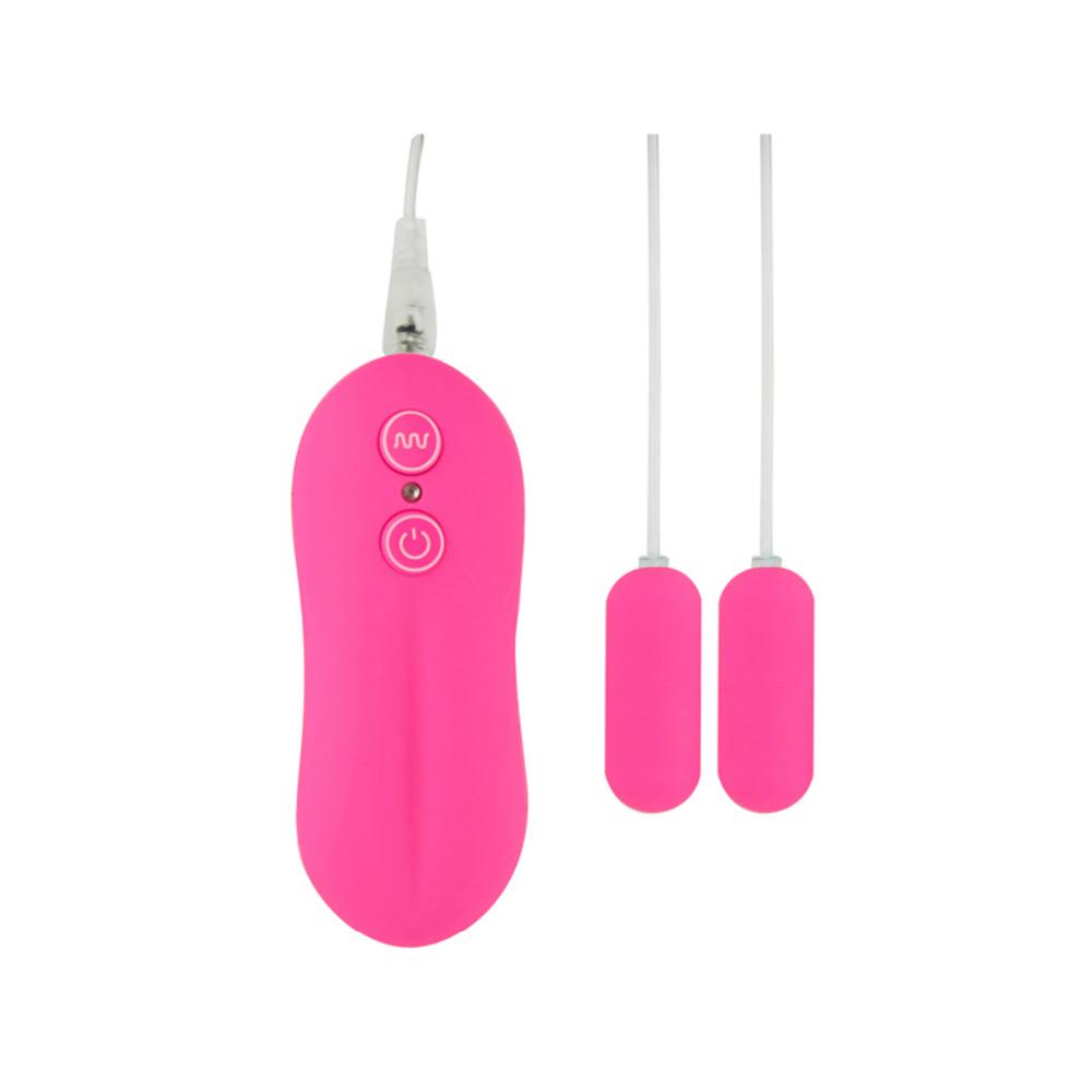 Trứng Rung 2 Đầu 10 Chế Độ Silicone Mềm Mại Thăng Hoa Cảm Xúc Trứng Rung 2 Đầu 10 Chế Độ Silicone Mềm Mại Thăng Hoa Cảm Xúc