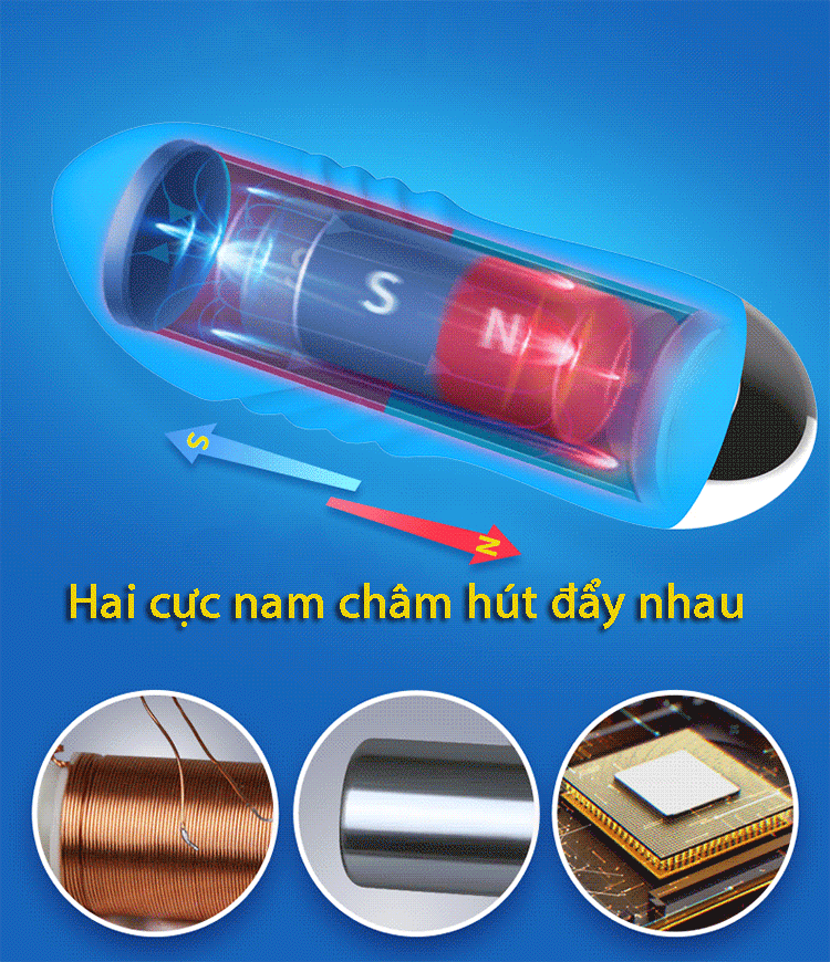 Trứng Rung 2 Đầu Leten Nhật Bản Kích Thích Mạnh Mẽ An Toàn