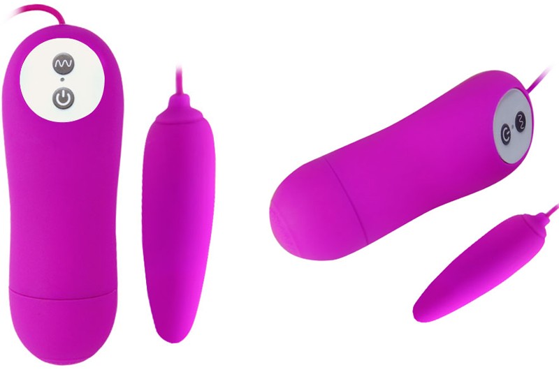 Trứng Rung Silicon 1 Đầu 12 Chế Độ Mềm Mịn Kích Thích - PrettyLove