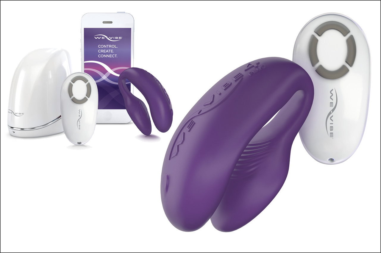 Massage Cao Cấp Kích Thích Điểm G  Điều Khiển Qua Điện Thoại - We Vibe 4 Plus