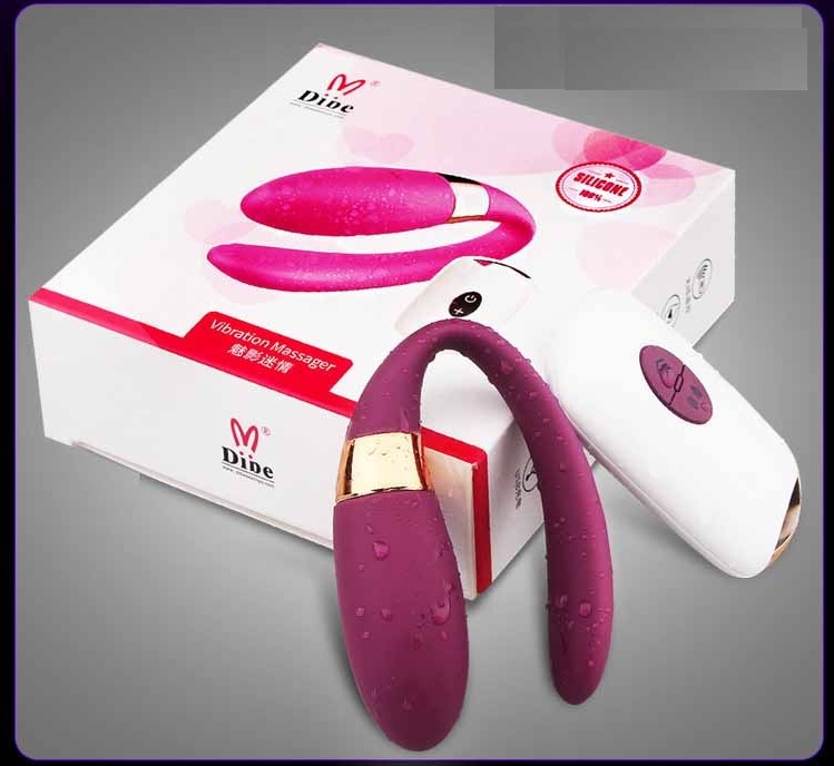 Trứng Rung Chữ C Siêu Mạnh Điểm G Điều Khiển Từ Xa DiBe