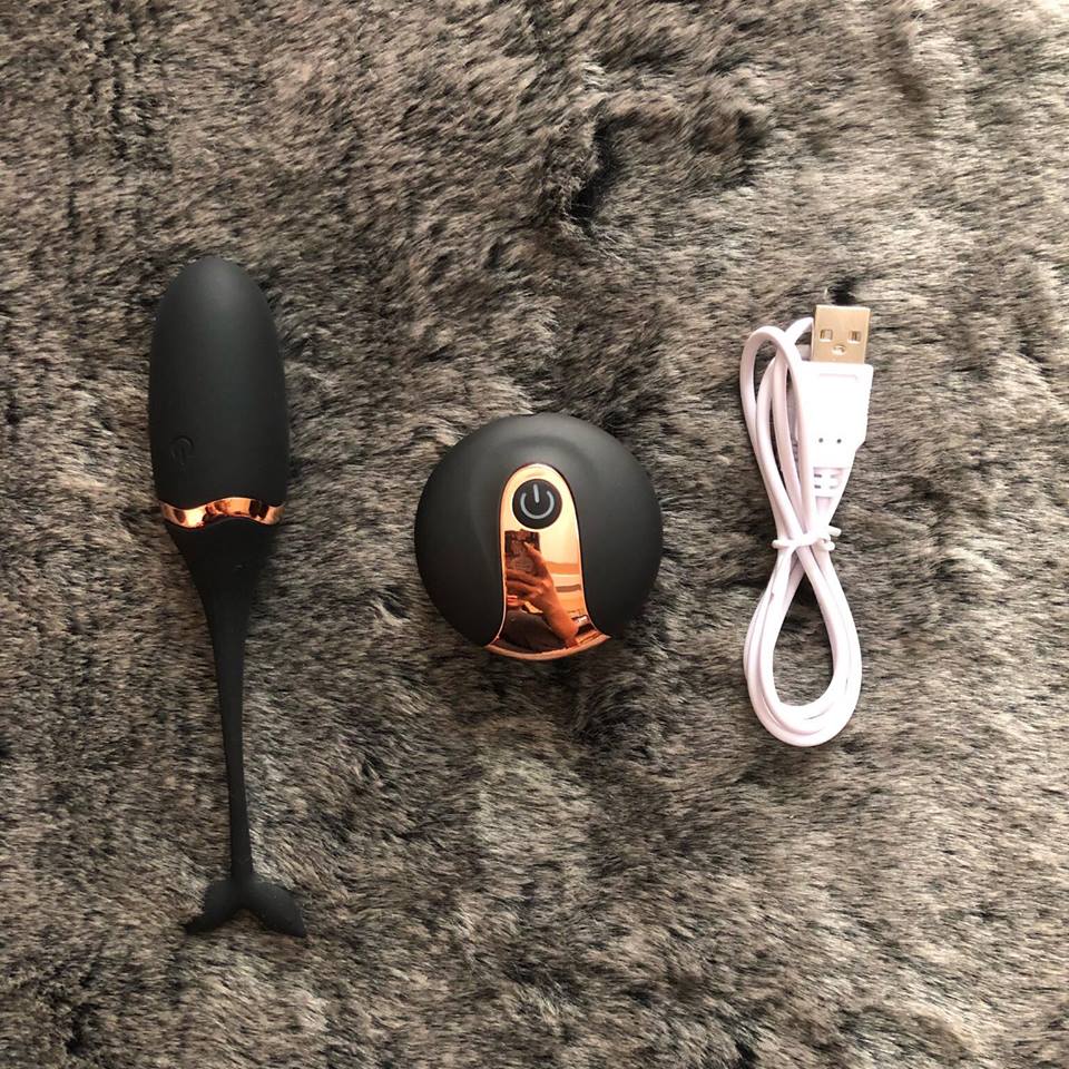 Trứng Rung Silicon Bluetooth Sạc Pin cao cấp Hấp dẫn Chú Cá Heo