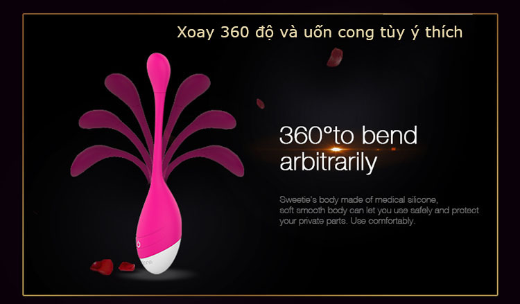 Trứng Rung Từ Xa Cao Cấp Kích Thích Giọng Nói Nalone Sweetie