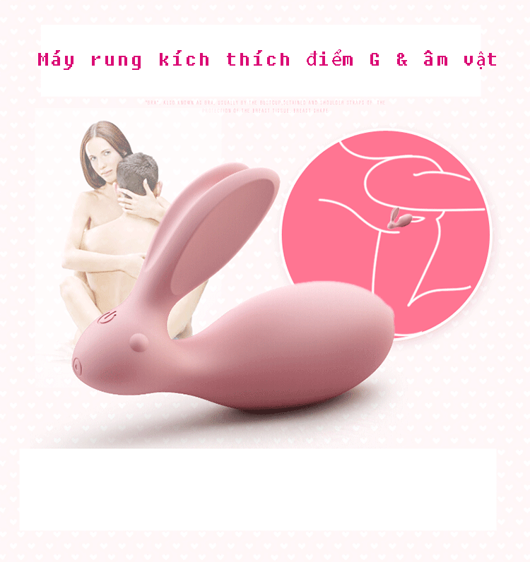Trứng Rung Điều Khiển Từ Xa Chú Thỏ Kì Diệu Nhật Bản Cao Cấp