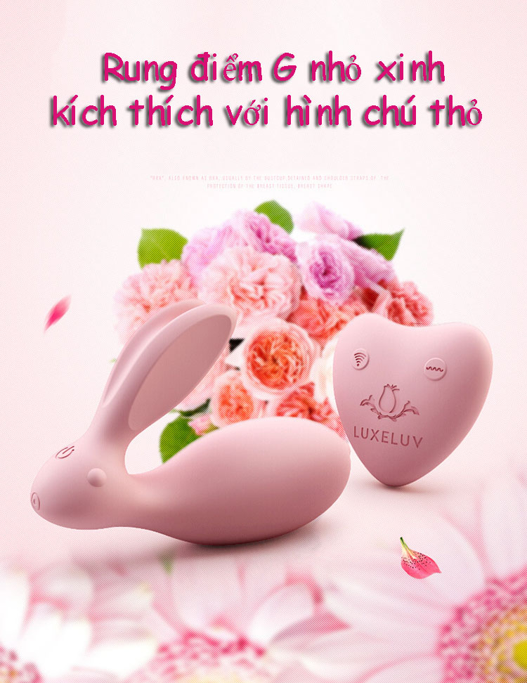 Trứng Rung Điều Khiển Từ Xa Chú Thỏ Kì Diệu Nhật Bản Cao Cấp