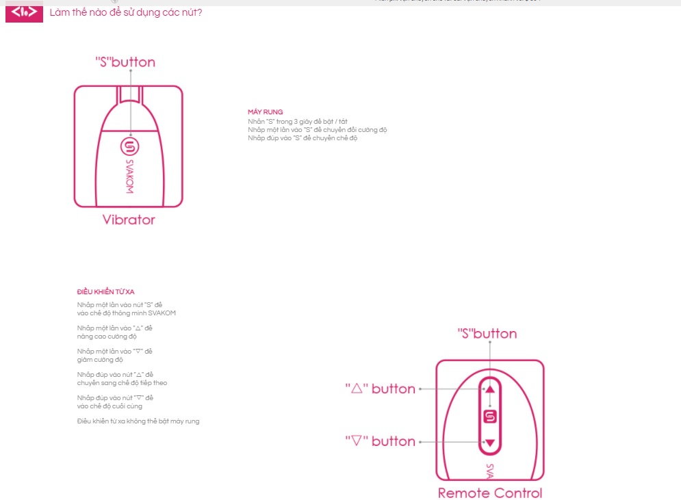 Trứng Rung Svakom IVY Mỹ Remote Đa Chức Năng Kích Thích G