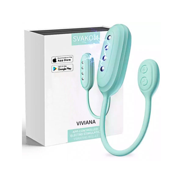 Trứng Rung Cao Cấp - Có Xung Điện Kích Thích - Điều Khiển Điện Thoại - Svakom VIVIANA USA
