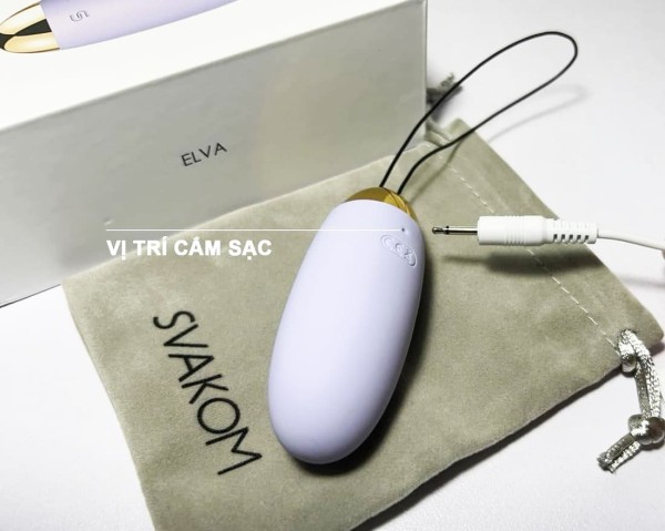 Trứng Rung Svakom ELVA App Mỹ điều khiển điện thoại tiện lợi