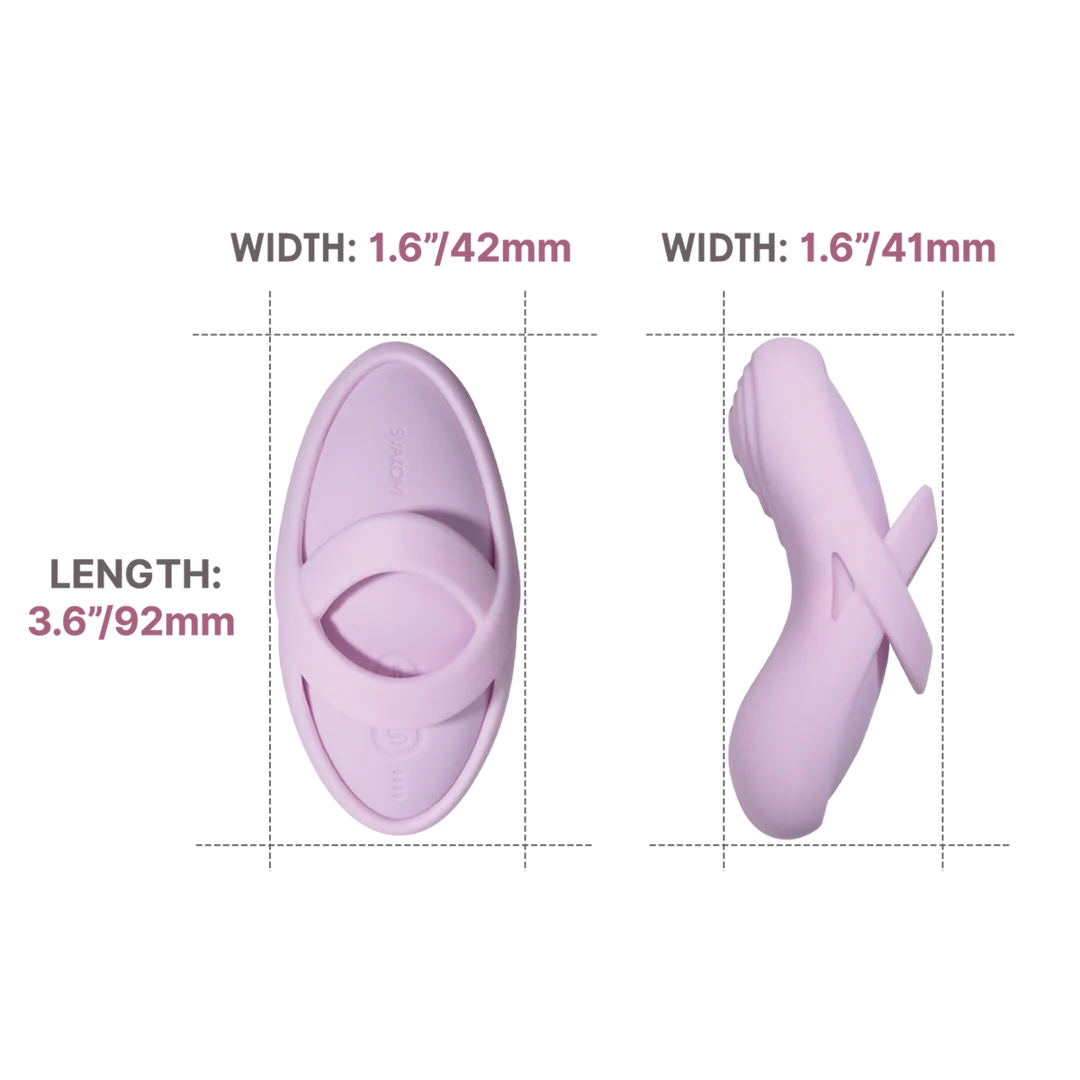 Trứng Rung Gắn Quần Chip Svako Echo 2 Cao Cấp Điều Khiển Wifi Sưởi Ấm