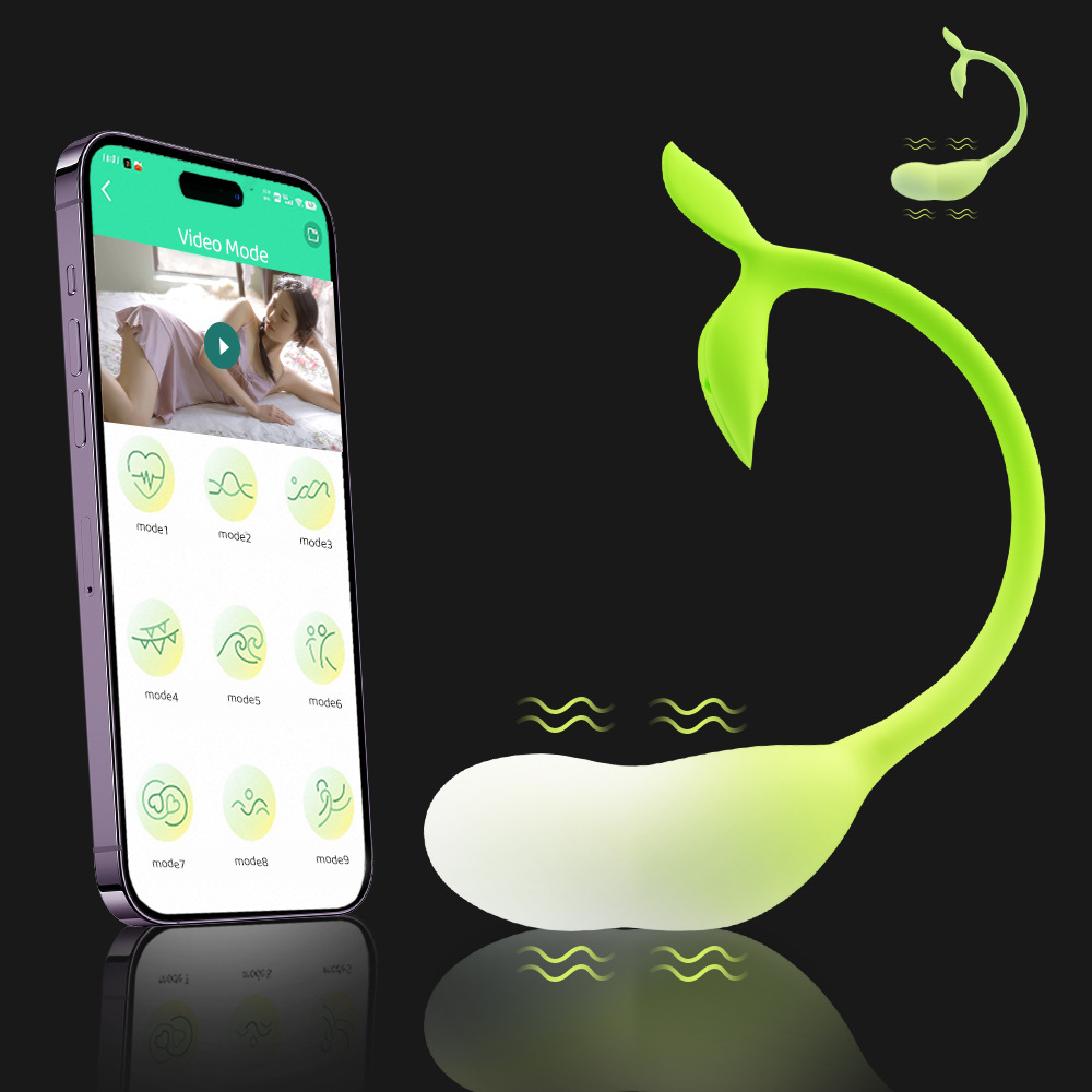 Trứng rung điều khiển điện thoại Yeain Spring Buds siêu bền 
