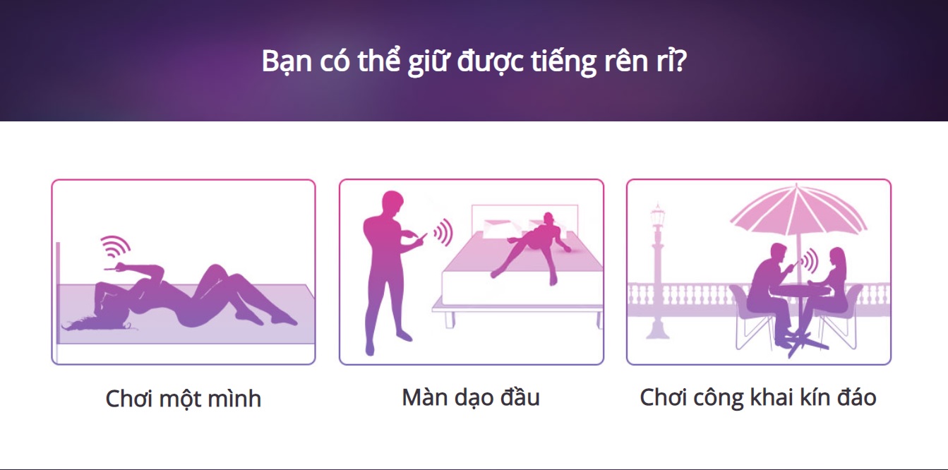 Trứng Rung Lovense Cao Cấp Điều Khiển Qua Điện Thoại An Toàn Tiện Lợi