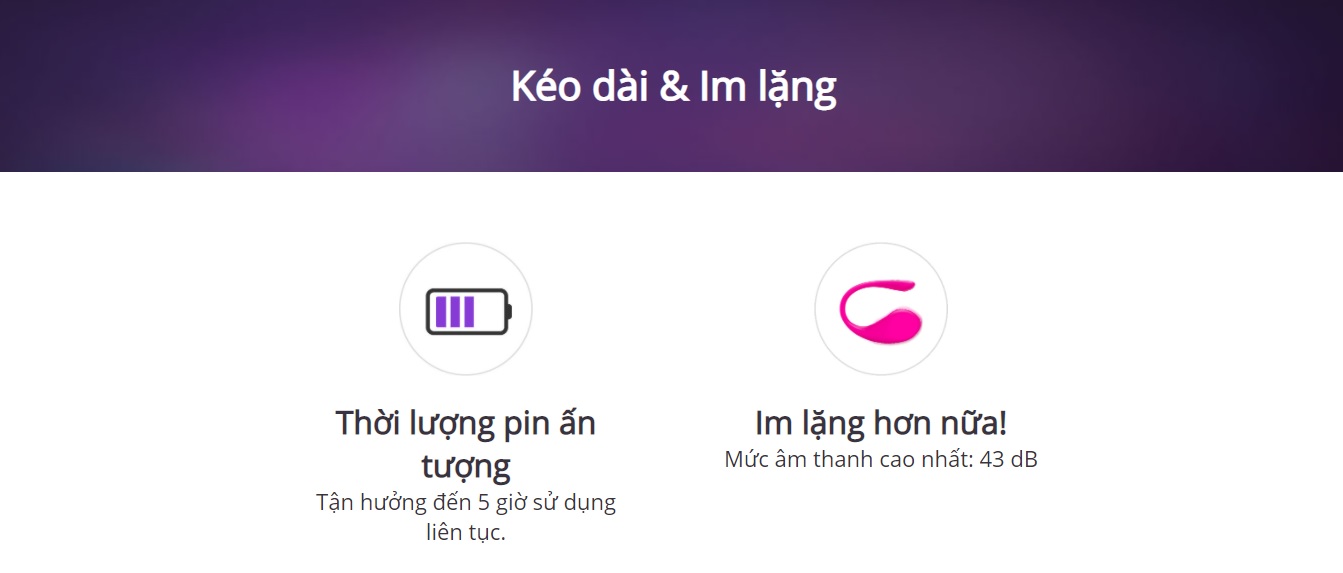 Trứng Rung Lovense Cao Cấp Điều Khiển Qua Điện Thoại An Toàn Tiện Lợi