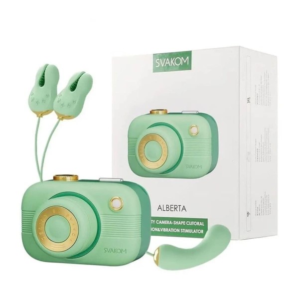 Trứng Rung Svakom Đa Năng Kẹp Ngực Máy Mút Hút Mạnh Mẽ