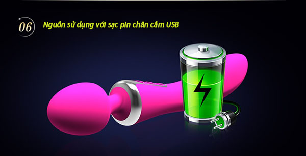 Chày Massage Rung 2 Đầu Leten Nhật Bản - Kích Thích Mạnh Mẽ