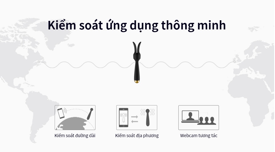 Chày rung sưởi ấm điều khiển app cực sướng Chày rung sưởi ấm điều khiển app cực sướng
