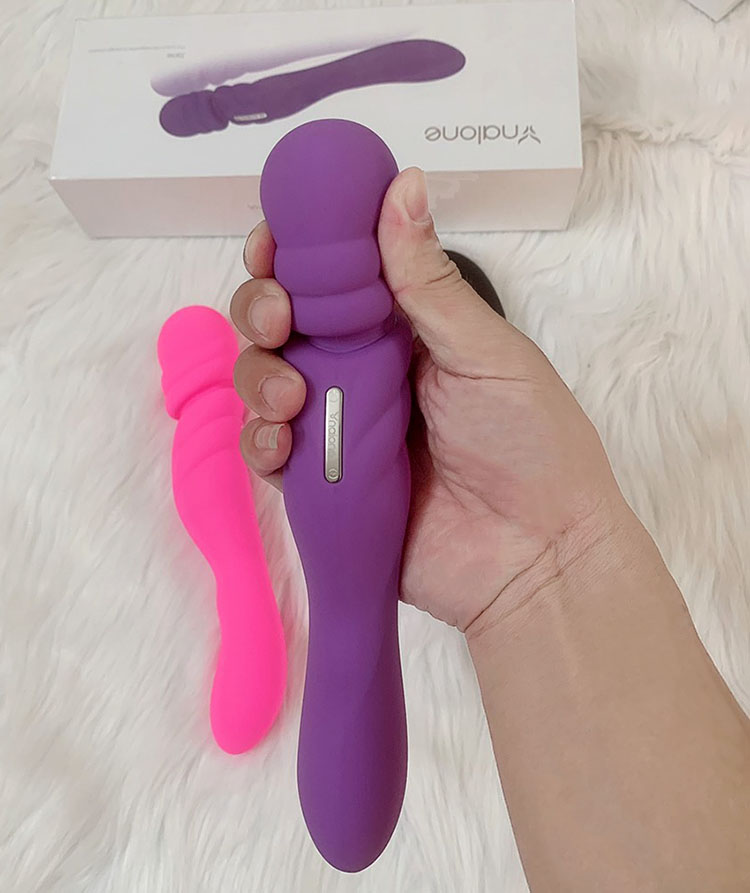 Chày rung siêu mềm Nalone Jane 2 đầu kích thích điểm G chuẩn