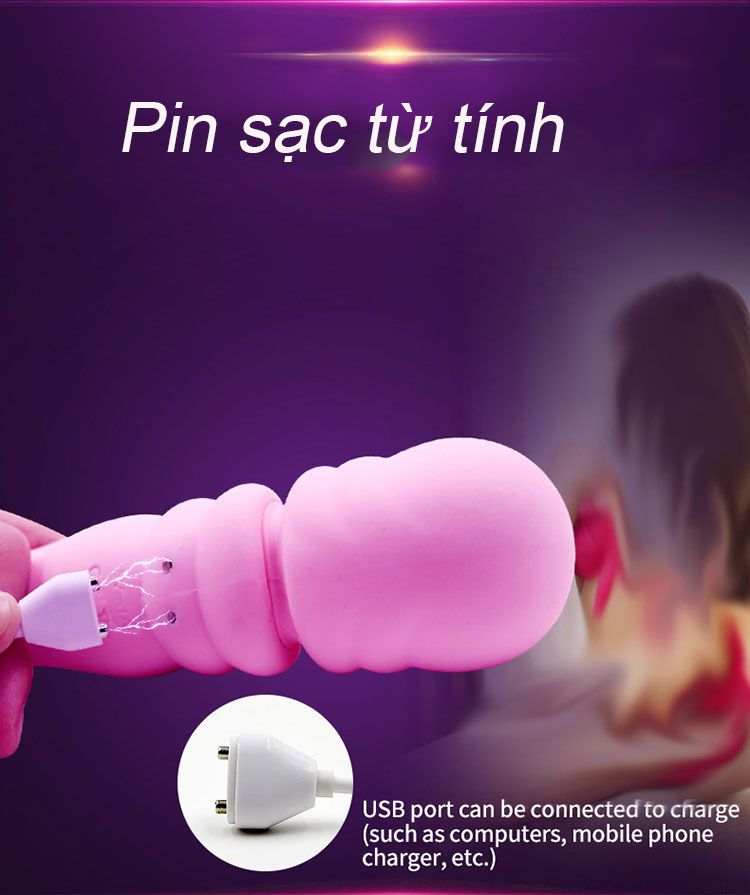 Chày rung siêu mềm Nalone Jane 2 đầu kích thích điểm G chuẩn