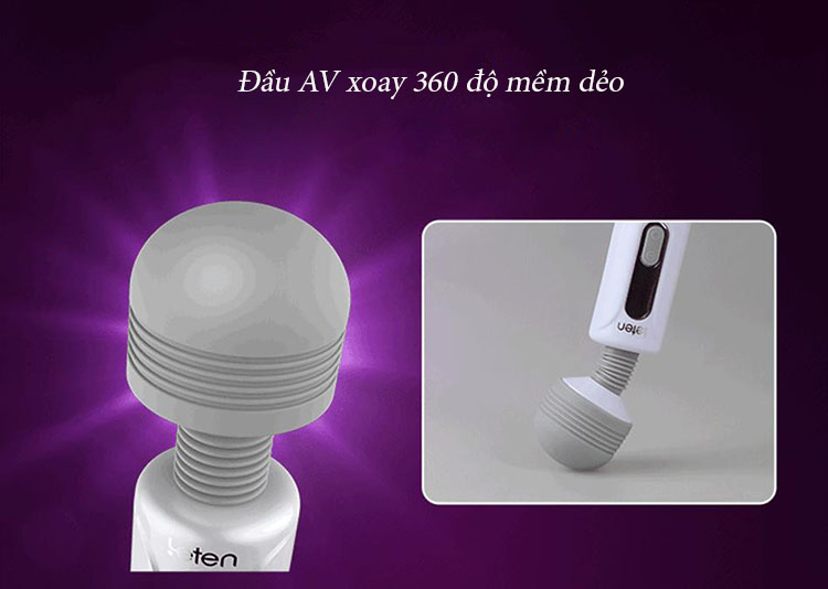 Chày rung Letten Lightning sạc pin siêu mạnh có sưởi