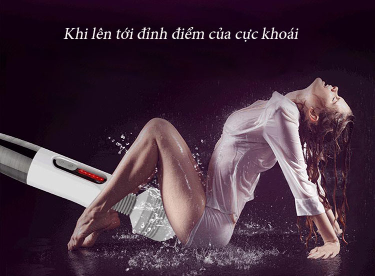Chày rung Letten Lightning sạc pin siêu mạnh có sưởi