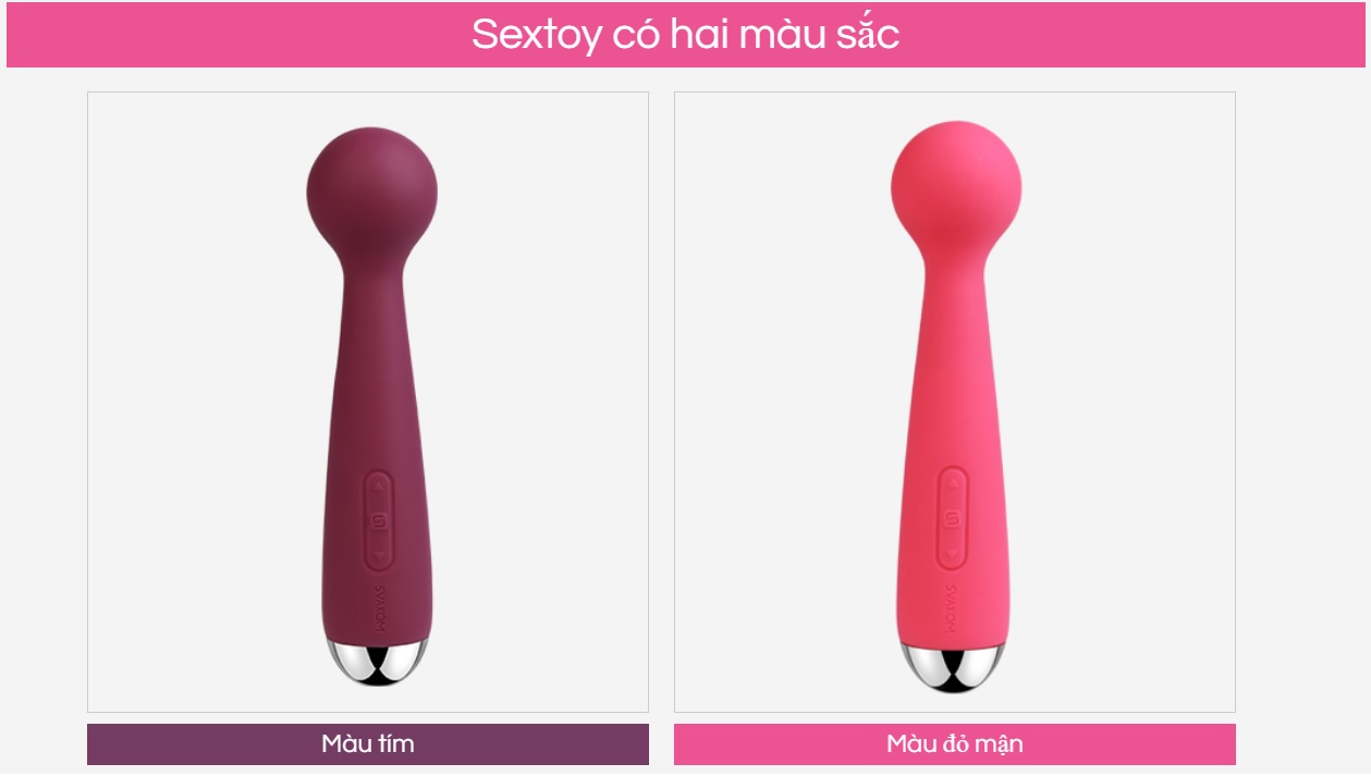 Chày Rung Svakom Mini Emma Rung Mạnh Đa Chế Độ An Toàn