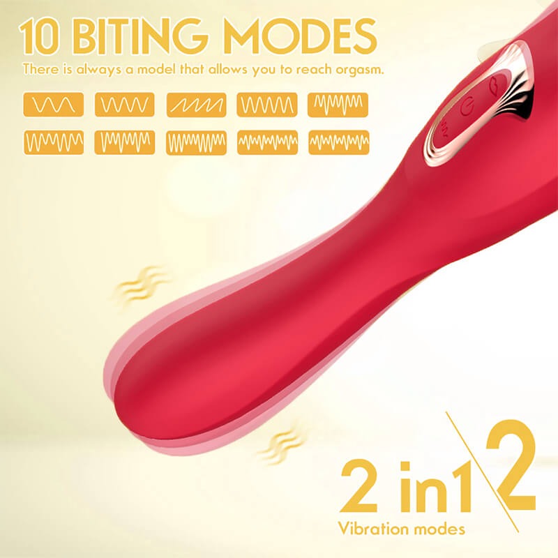 Máy Rung Đa Năng Liếm Mút Thăng Hoa Cảm Xúc Tay Cầm Tiện Lợi