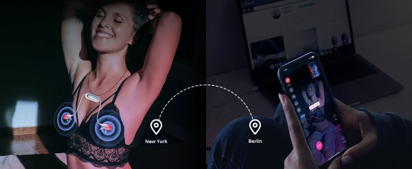 Máy Massage Núm Vú Lovense Gemini Rung Mạnh, Điều Khiển App Toàn Cầu