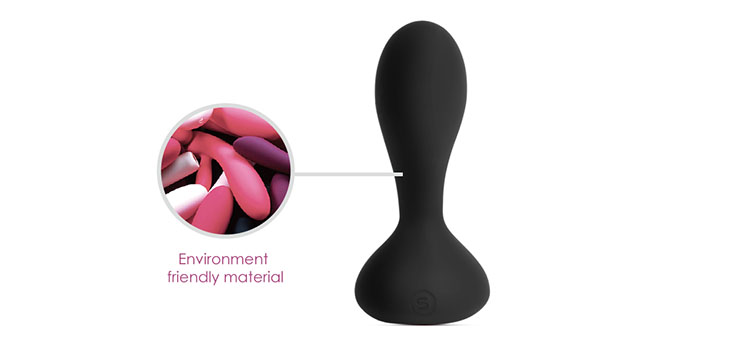 Sextoy hậu môn Svakom Julie cao cấp điều khiển từ xa rung mạnh