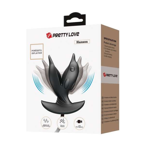 Dụng Cụ Bơm Hơi Tập Giãn Nở Hậu Môn Prettlove Hanson Chính Hãng