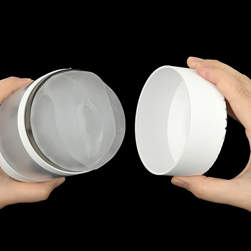 Âm đạo giả xoay thụt dán tường silicon 10 chế độ rung kích thích