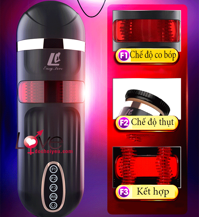 Âm đạo giả tự động thụt co bóp sưởi ấm FreeLander Nhật Âm đạo giả tự động thụt co bóp sưởi ấm FreeLander Nhật