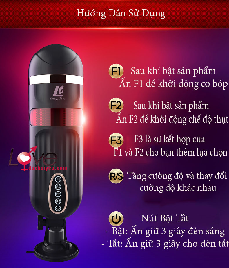 Âm đạo giả tự động thụt co bóp sưởi ấm FreeLander Nhật Âm đạo giả tự động thụt co bóp sưởi ấm FreeLander Nhật