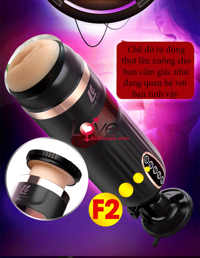 Âm đạo giả tự động thụt co bóp sưởi ấm FreeLander Nhật Âm đạo giả tự động thụt co bóp sưởi ấm FreeLander Nhật