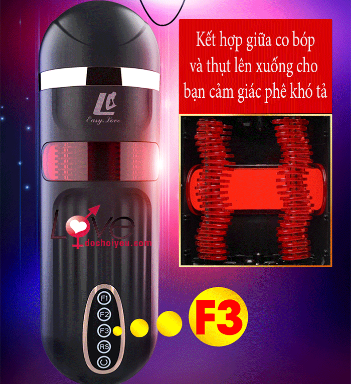 Âm đạo giả tự động thụt co bóp sưởi ấm FreeLander Nhật Âm đạo giả tự động thụt co bóp sưởi ấm FreeLander Nhật