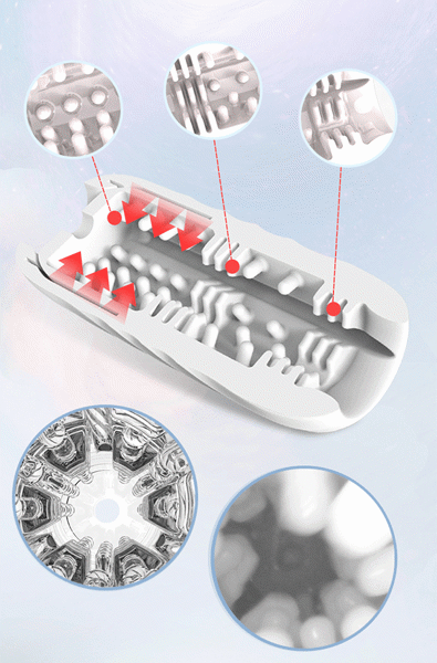 Âm Đạo Giả Svakom Alex Rung Tự Động Cao Cấp USA Kích Thích Mạnh