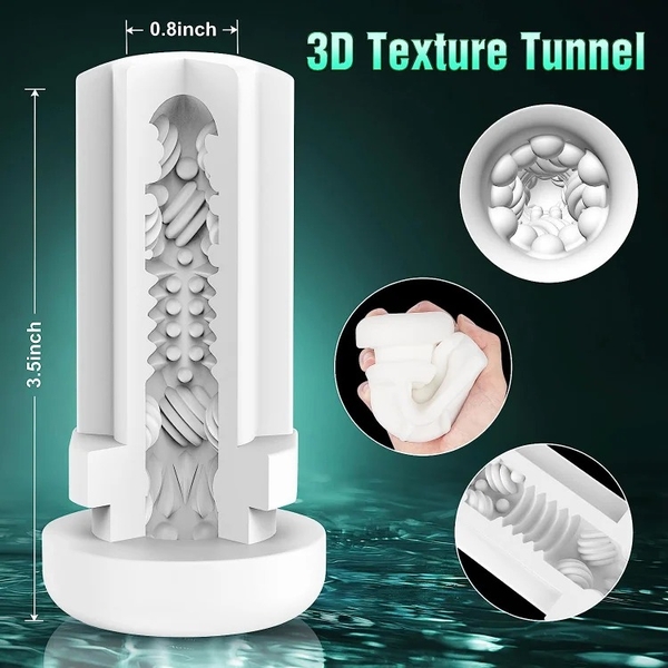 Âm đạo giả Doris tự động sục mút rung co bóp sưởi ấm cực khoái