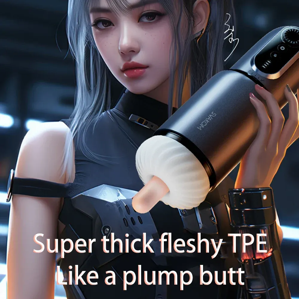 Âm Đạo Giả Tự Động Thụt Xoay Co Bóp Dán Tường Svakom Godwin