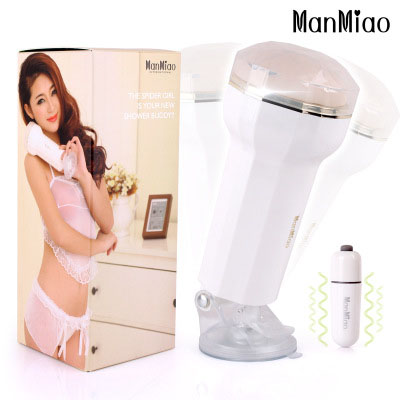Âm đạo rung silicon dán tường Manmiao Nhật Bản mềm mịn như thật 
