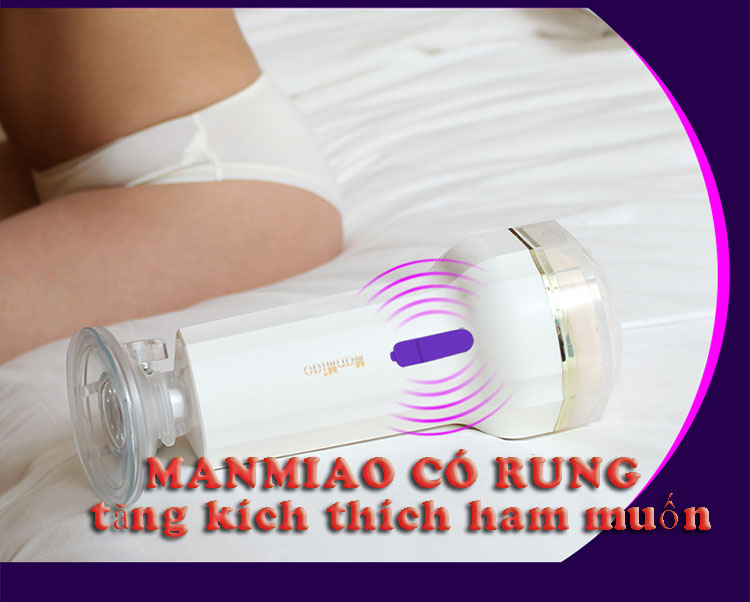 Máy Rung Dán Tường Silicon Cao Cấp Manmiao Nhật Bản Mịn Đẹp