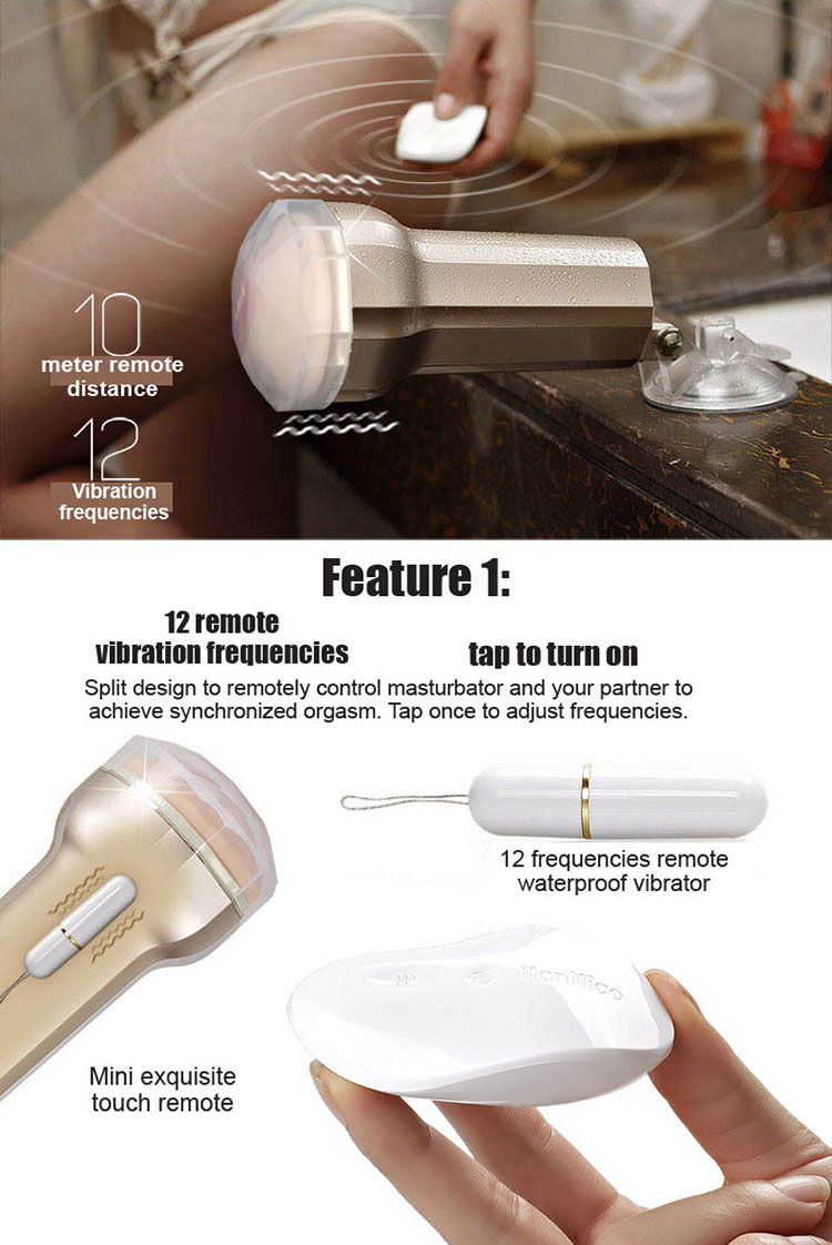 Âm Đạo Dán Tường Cao Cấp điều khiển tiện lợi ManMiao Gold