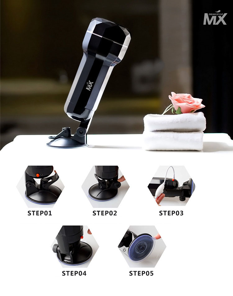 Âm Đạo Giả Dán Tường Rung 10 Chế Độ Sạc Pin Cao Cấp Nhật