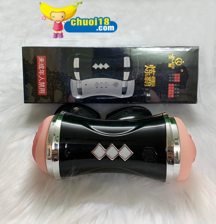 Âm Đạo 2 Đầu Sạc Pin Dán Tường Rung Mạnh Cảm Giác Sướng