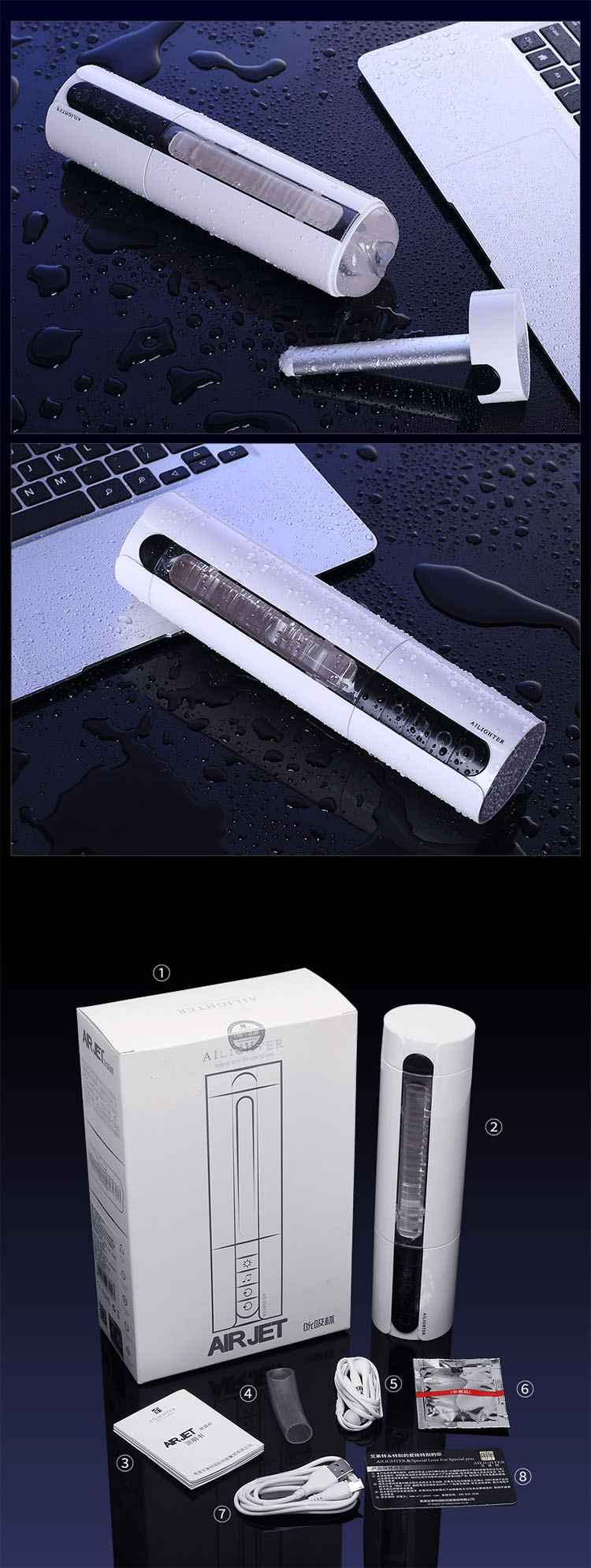 Âm Đạo Giả Mút Dương Vật Sưởi Ấm Kích Thích Cực Khoái AIR