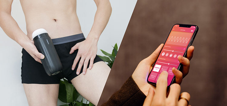 Âm đạo giả tự động co bóp hút điều khiển điện thoại cực đỉnh