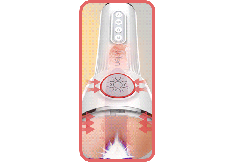 Âm Đạo Giả LETEN SUCKING 4 Rung Co Bóp Tự Nhiên Mạnh Mẽ