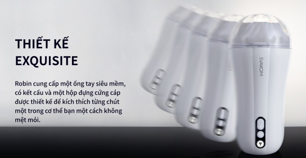 Âm Đạo Giả Svakom Robin Siêu Rung Cao Cấp Pin Khỏe USA