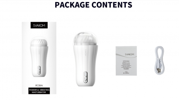 Âm Đạo Giả Svakom Robin Siêu Rung Cao Cấp Pin Khỏe USA