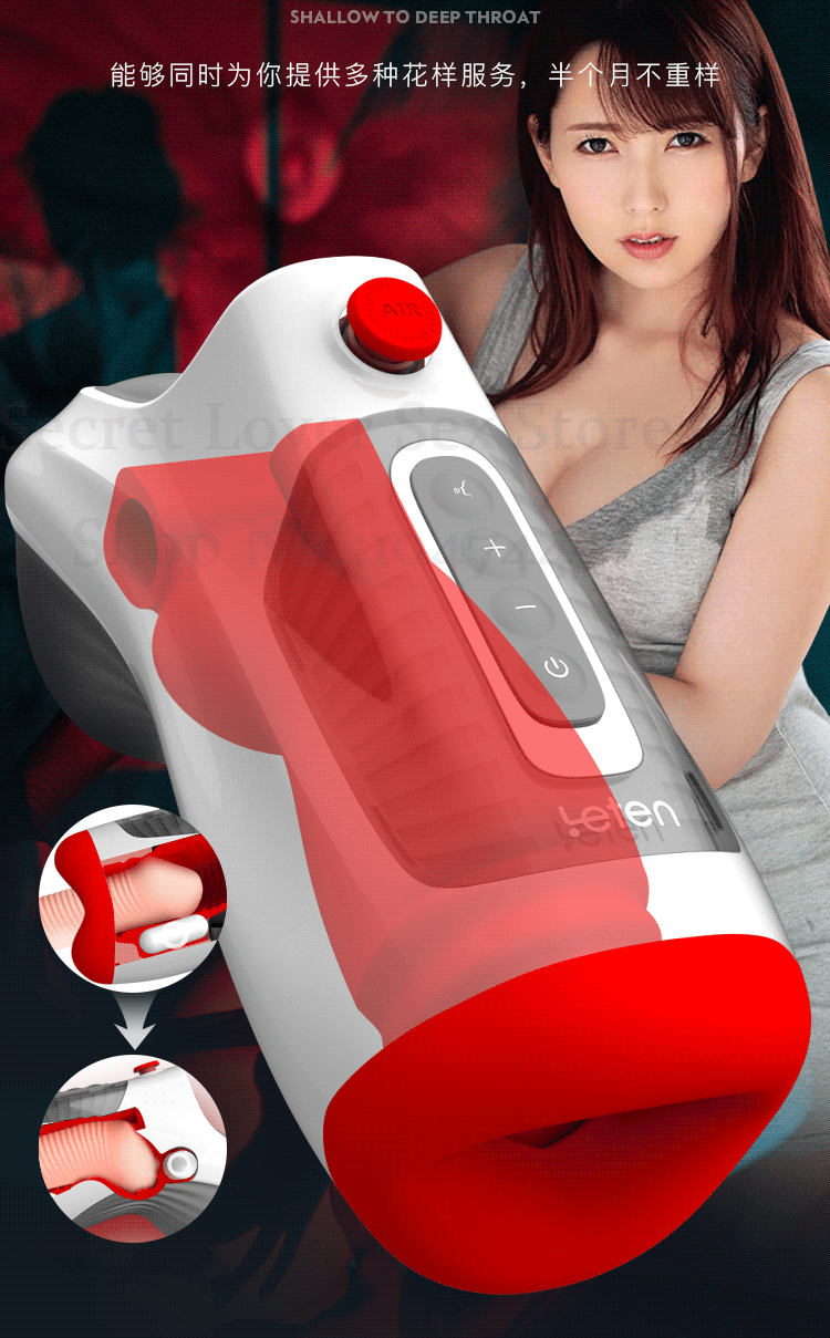 Cốc thủ dâm Leten New Air Oral mới kích thích cực đã tay